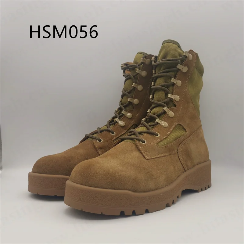 YWQ,8 inch fashion Belleville sole jungle desert combat boots hot selling anti-skid oil resistant tactical boots HSM056