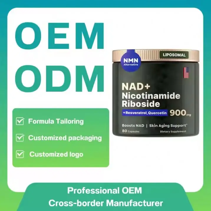 OEM/ODM липосомальный никотинамид рибозид над + капсулы