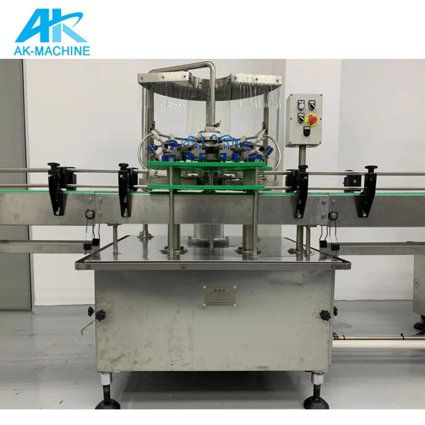 PET Bottle Automatic Washing Filling And Capping Machine / QS-12 Mineral Water Filling Production Line