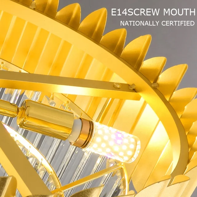 Customization Large 128W Luxury Decoration Lobby Chandelier LED Hotel Modern Ceiling Pendants Crystal Chandelier