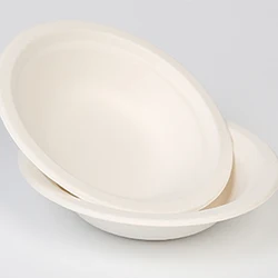 Biodegradable food grade sugarcane disposable bowls L044