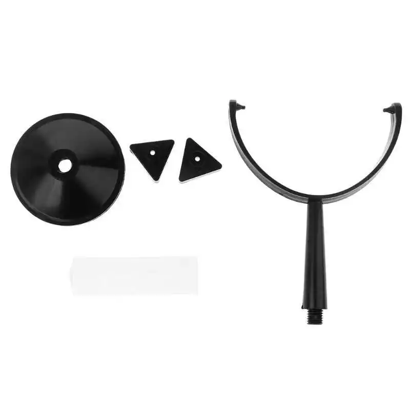 Оптическое стекло Тройная треугольная призма с подставкой для изучения физического спектра