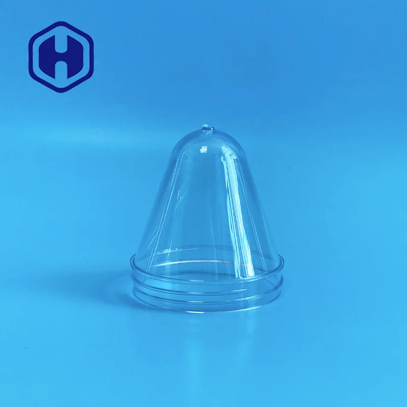 bulk 300ml 500ml food grade bpa free wide open mouth PET preform neck 70mm for jar