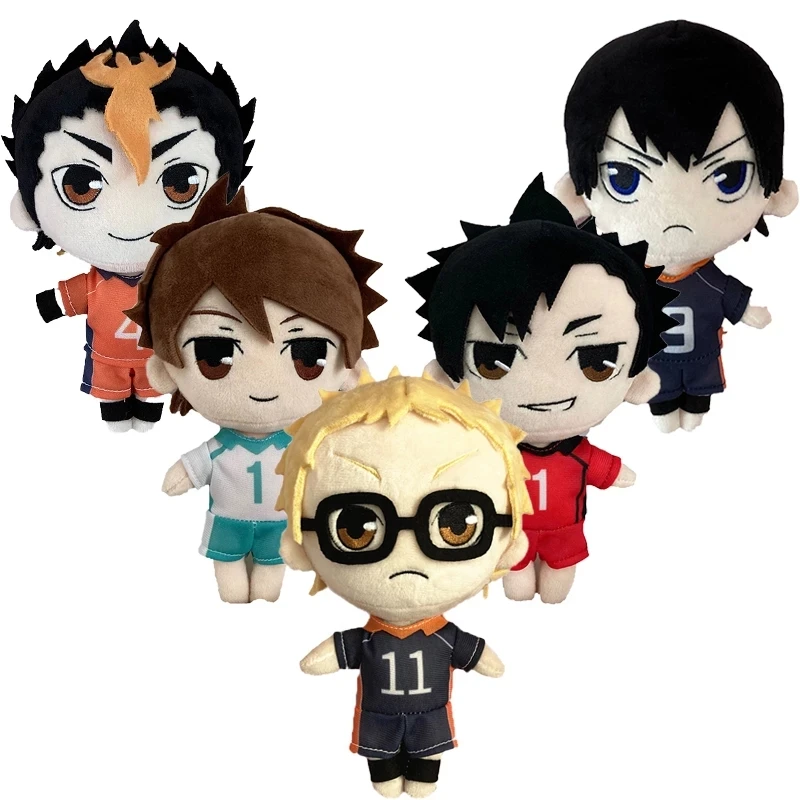 18-20cm New Anime Haikyuu!! Plush Toy Oikawa Kuroo Hinata  Tetsurou Tooru Stuffed Toys Manga Animation Peripheral