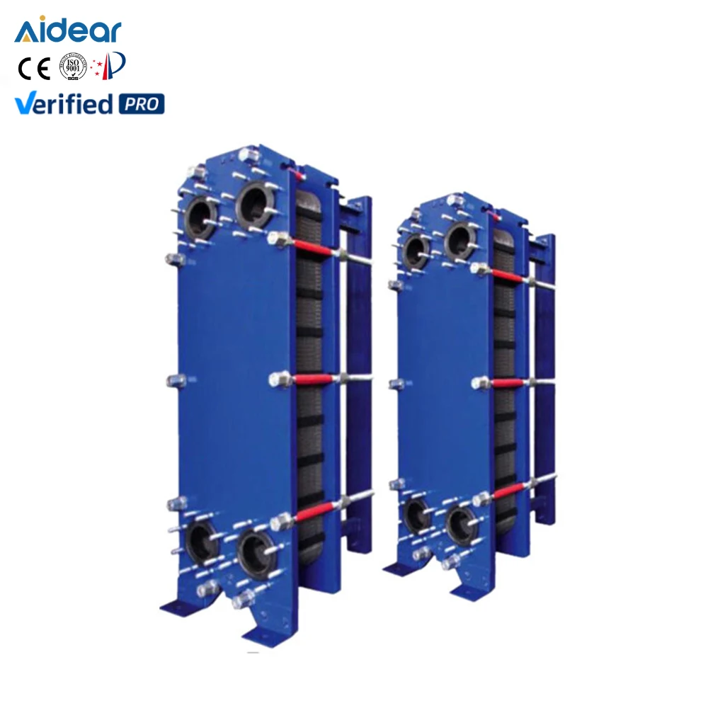 Aidear China Factory Seller aflue exhaust to liquid heat exchanger gasket plate heat exchanger food