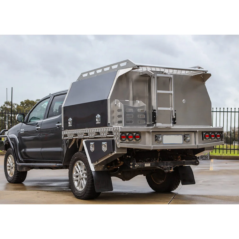 Ecocampor Aluminum Metal 4x4 Ute Canopy Manufacturers