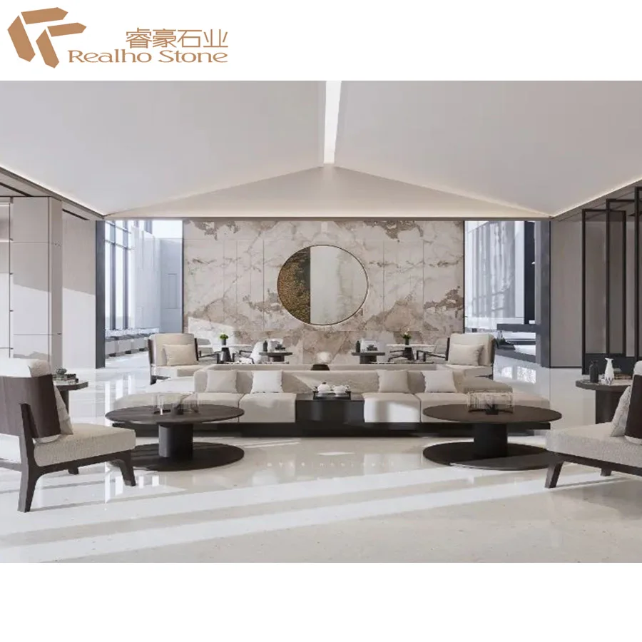 Chinese Factory Murat Beige Marble Thyme Limestone for Home Decor
