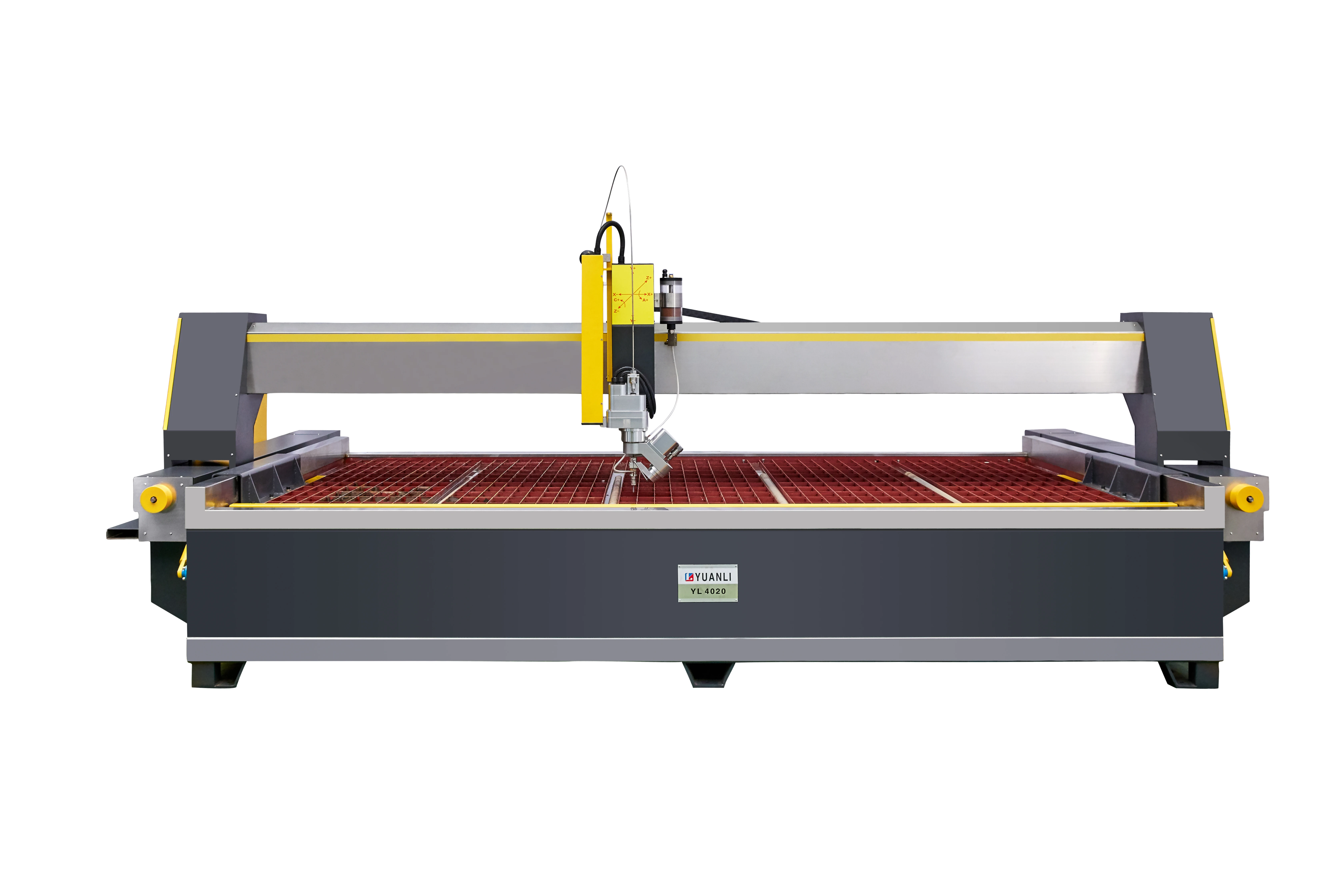 yuanli AC 5 axis  High Quality Waterjet cutting machine waterjet cutter