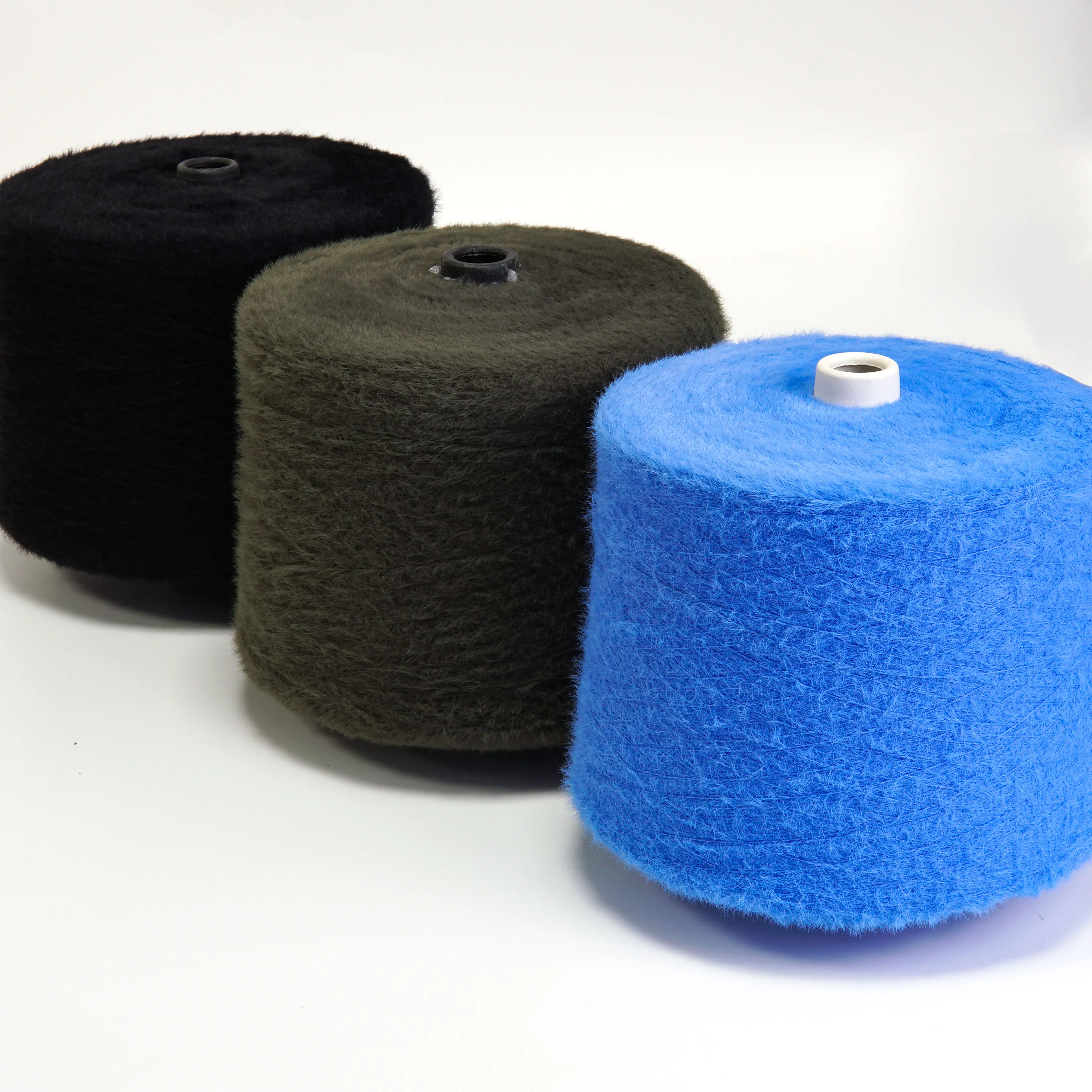 Guaranteed quality proper price 100% Nylon Best sales wool mink fur yarn