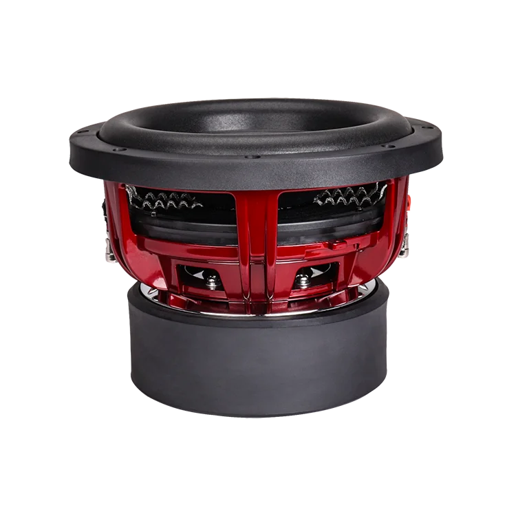 JLD 1200W Car Subwoofer Strong Car Speaker 8 Inch Subwoofer Built in Amplifier Max Black Western APR Power Wooden Audio Coil Pcs