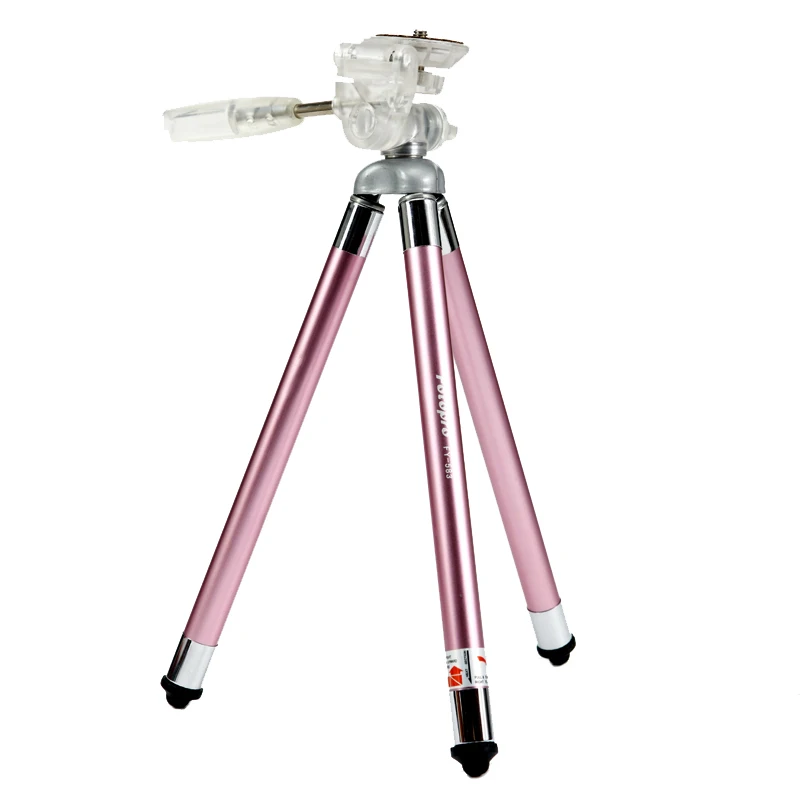 Fotopro venta al por mayor mejor 360 de aluminio ligero de vídeo trípode de cámara Digital