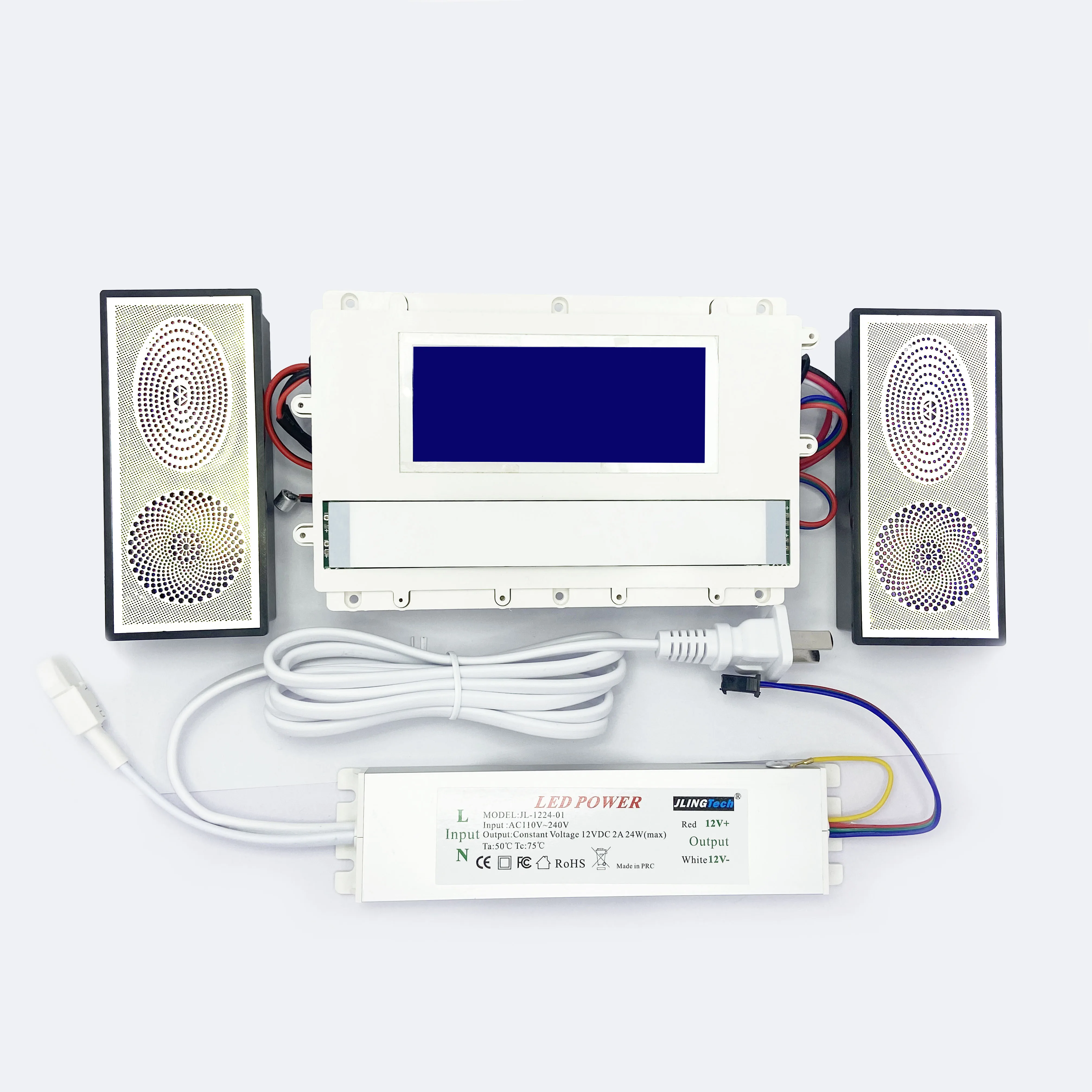 Mirror Bluetooth Switch TS-D-04 Multifunctional Display Magic Mirror Accessories Dimmer