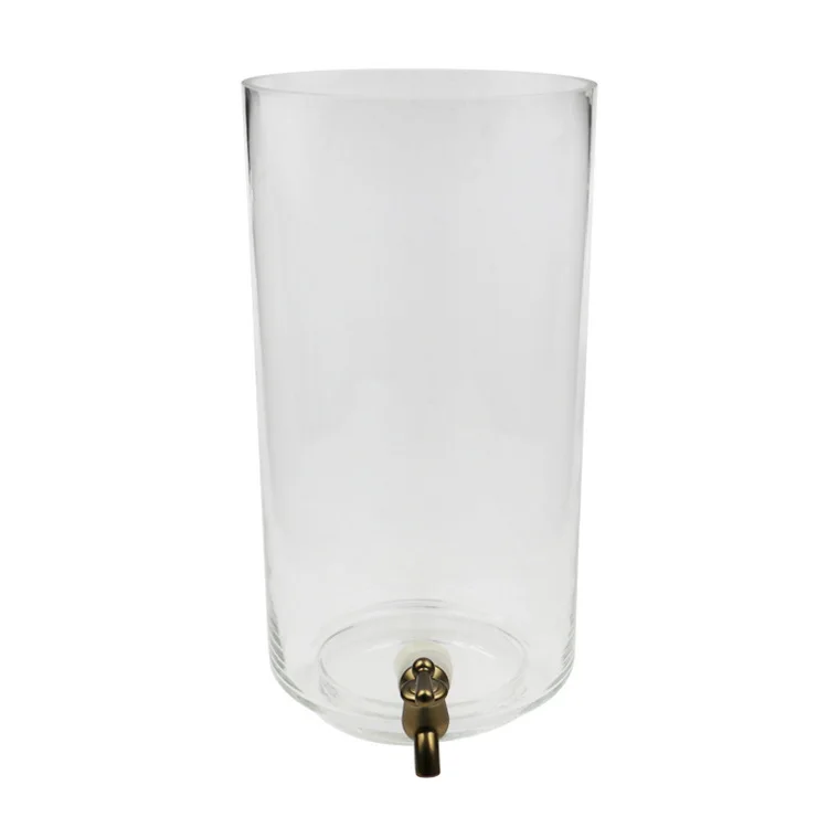 Wholesale factory price cold beverage, beer glass dispenser with tap