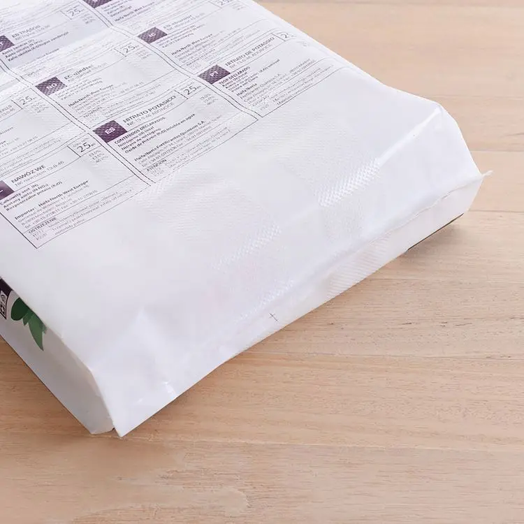 Customized  Recyclable 20kg plastic feed bag polypropylene bag for bird food silage sheep feed packing
