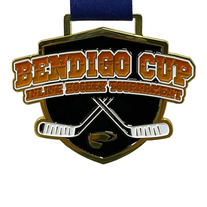 Honorary medal the merit hockey Sports competition medal medallion