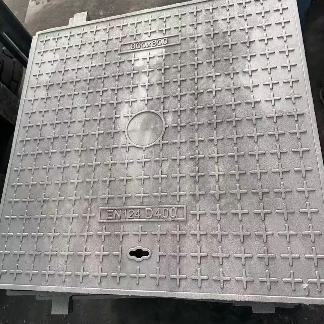 Nodular cast iron rainwater sewage round manhole cover manufacturers 700*800 heavy sewer cover processing