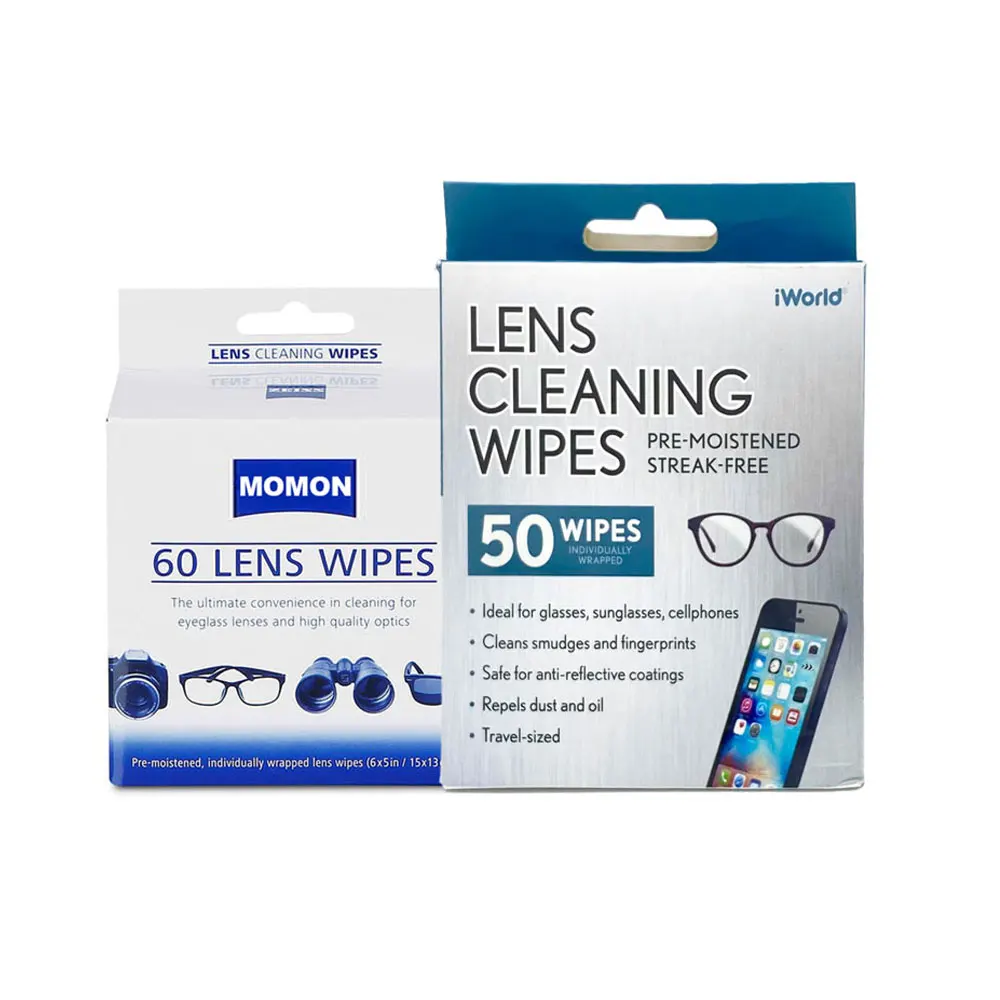Anti Fog Wipes Manufacturer Wholesale Private Label Single Package Disposable Mini Lens Surface Cleaning Eye Glass