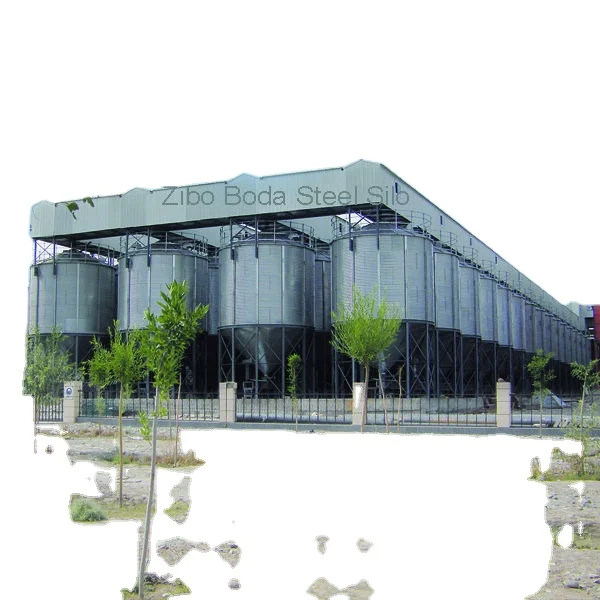 Used galvanized grain storage silo/price of galvanized grain silos