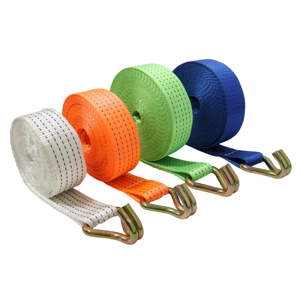 Heavy Duty Ratchet Straps Ratchet Strap Auto Hauler Car Wheel Tire Tie Down With Swivel J Hooks factory