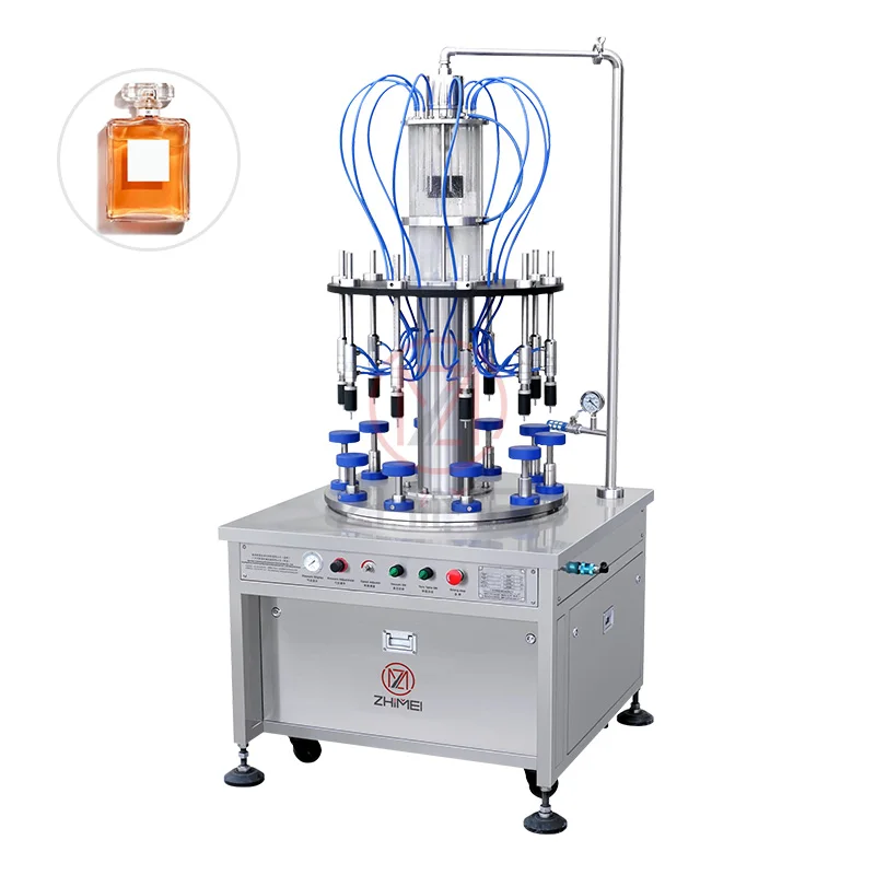 Liquid Vial Pneumatic Filling Cosmetic Perfume Filling Machine Making Price Of Perfume Filling Machine