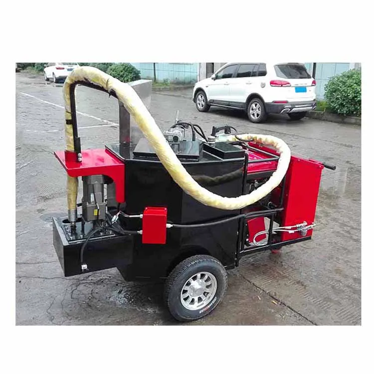 Cement pavement repair seam filling glue and asphalt heating machine mobile filler sealer
