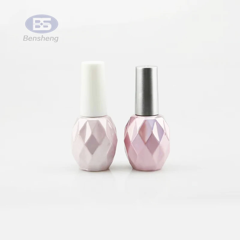 Design your own square/shape nail polish bottle/different kinds of clear nail polish glass bottles