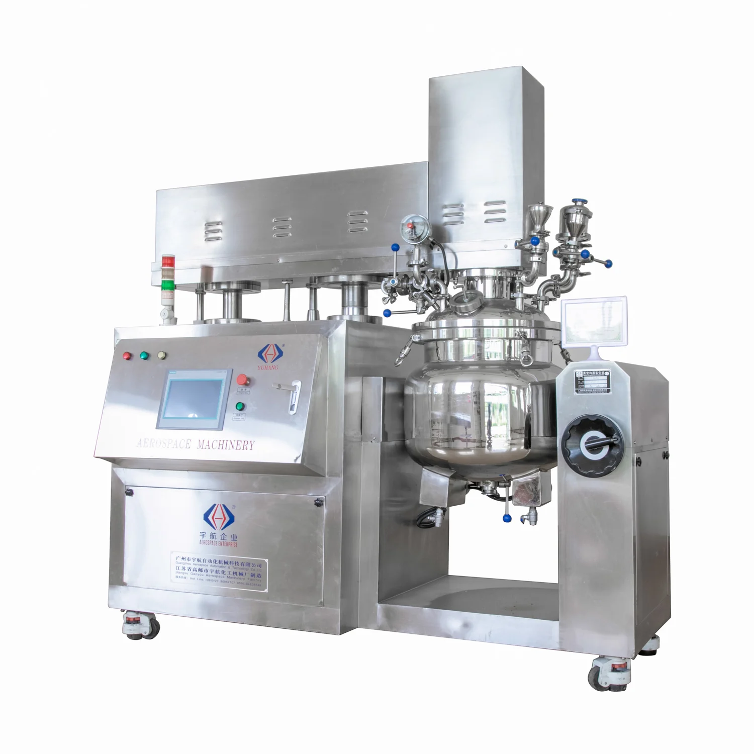 mayonnaise making equipment vacuum emulsify homogenous mixer