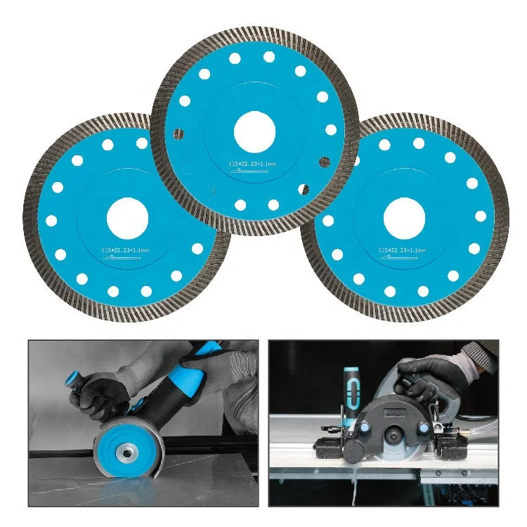 TGS 105mm  ceramic tile dekton and Marble turbo Diamond Circular Saw Blade Cutting Blade Tools
