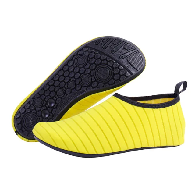 Portable men women kids quick dry barefoot beach aqua water shoes for sport