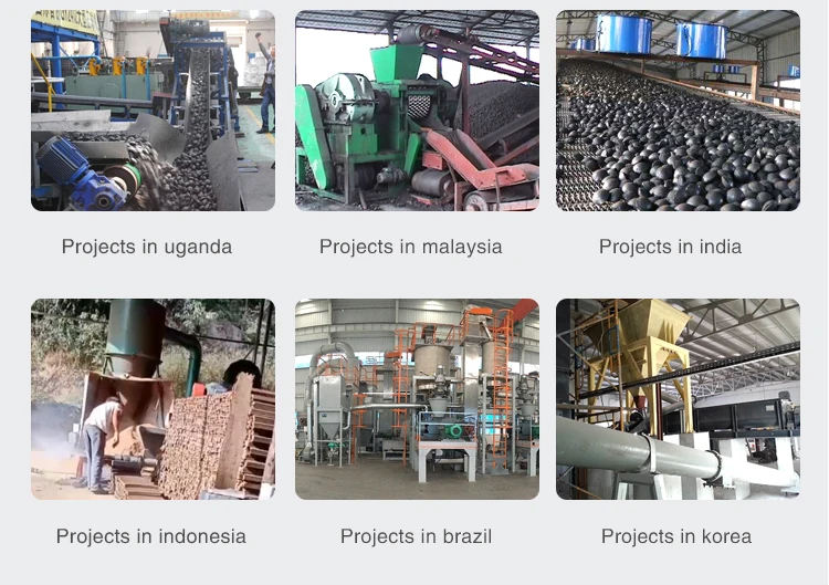 coal briquette machines project