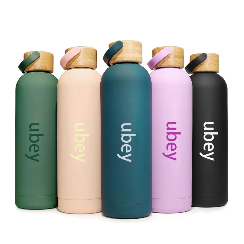 Hot selling OEM double wall insulated 750ml stainless steel drink water bottle custom logo