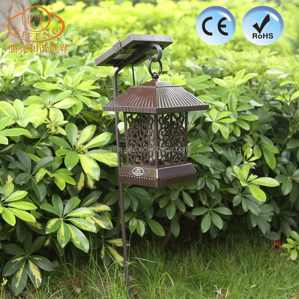 
Indoor And Outdoor Electronic Bug Zapper Solar Lamp Anti Mosquito 