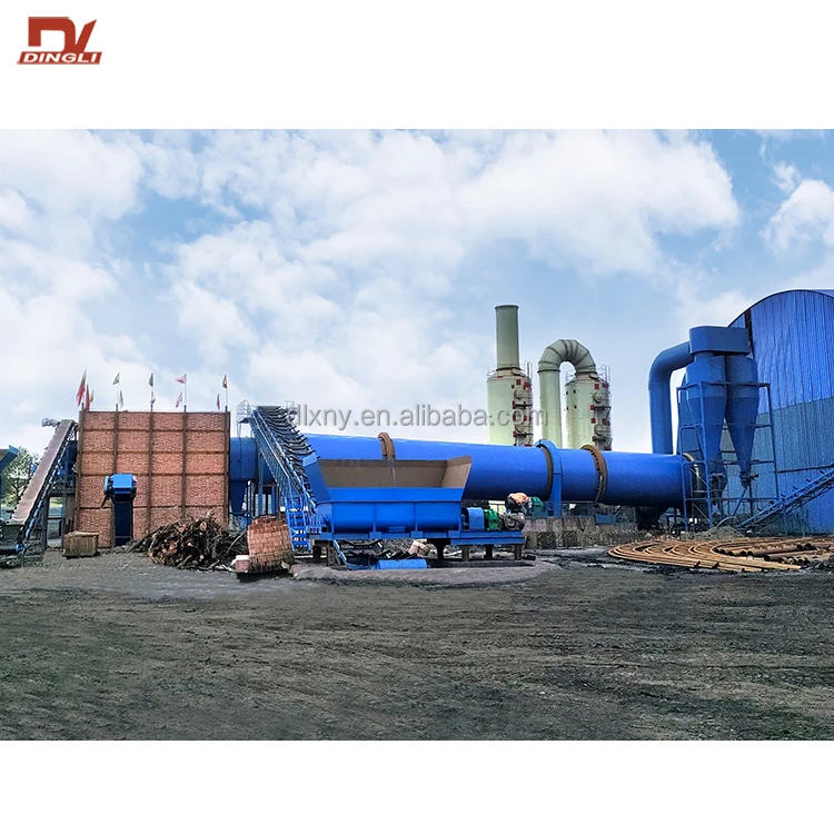Low Cost Flotation Tailings Rotary Dryer Equipment with Popular