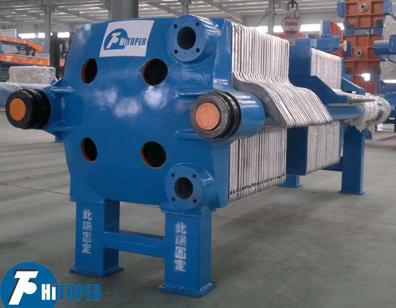 Oily Suspension Dewatering Device of Plate and Frame Type Cast Iron Filter