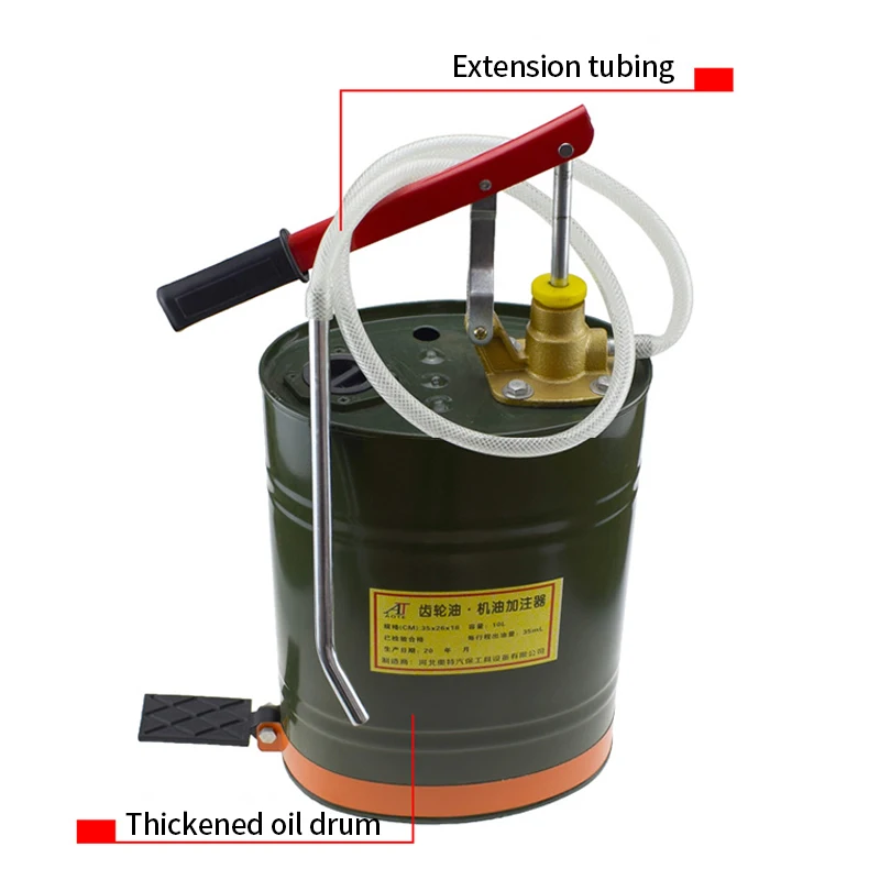 hot-selling manual oil gear oil dispenser thickened hand pressure hand pump oiler