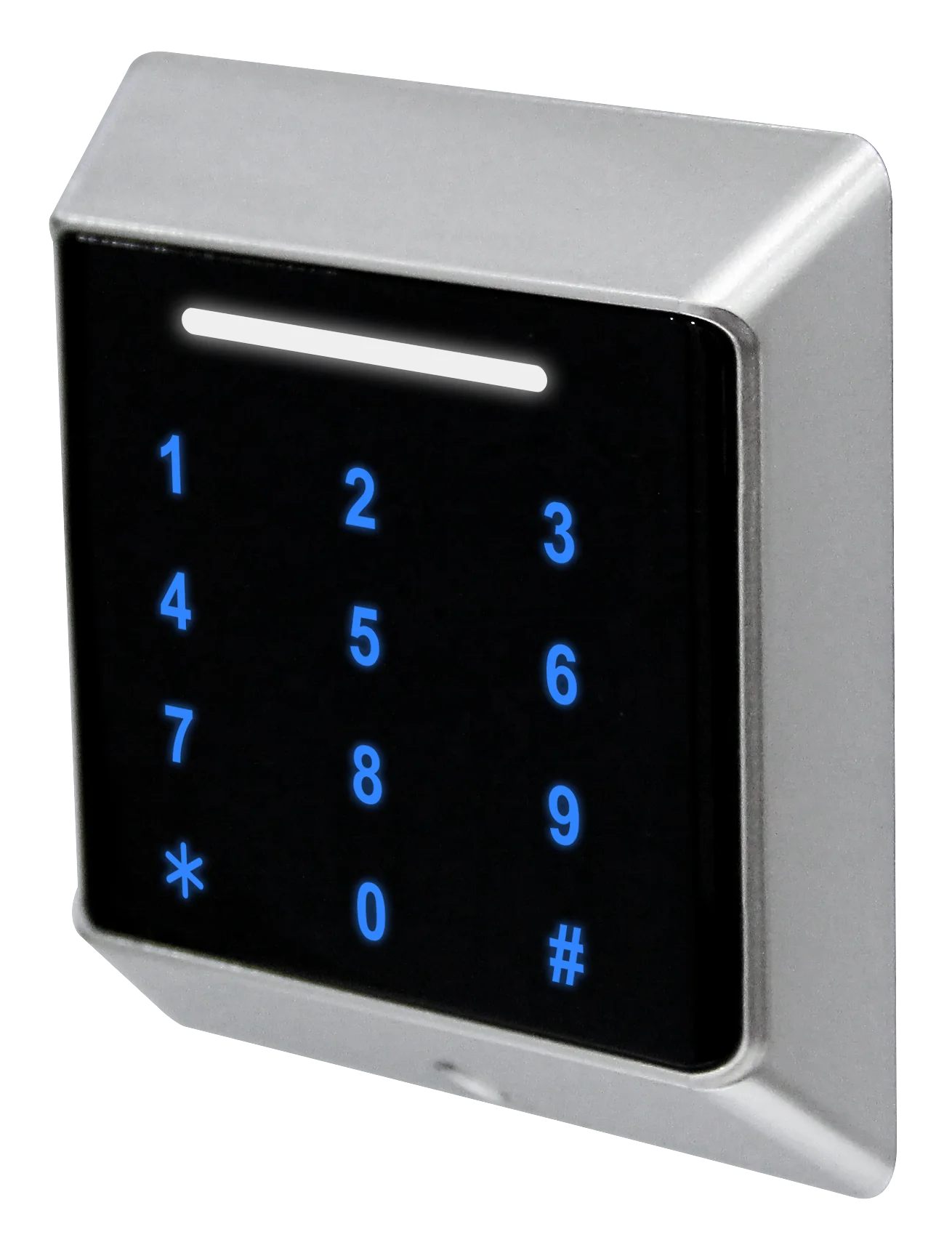 ZR502EM RFID Keypad Reader Support LF ID125KHz & 13.56MHz ISO14443A Card Both Frequency For Access Control With WG26/34 Output