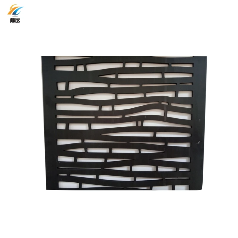 Waterproof Wpc Outdoor Screen Grille Panel Screen