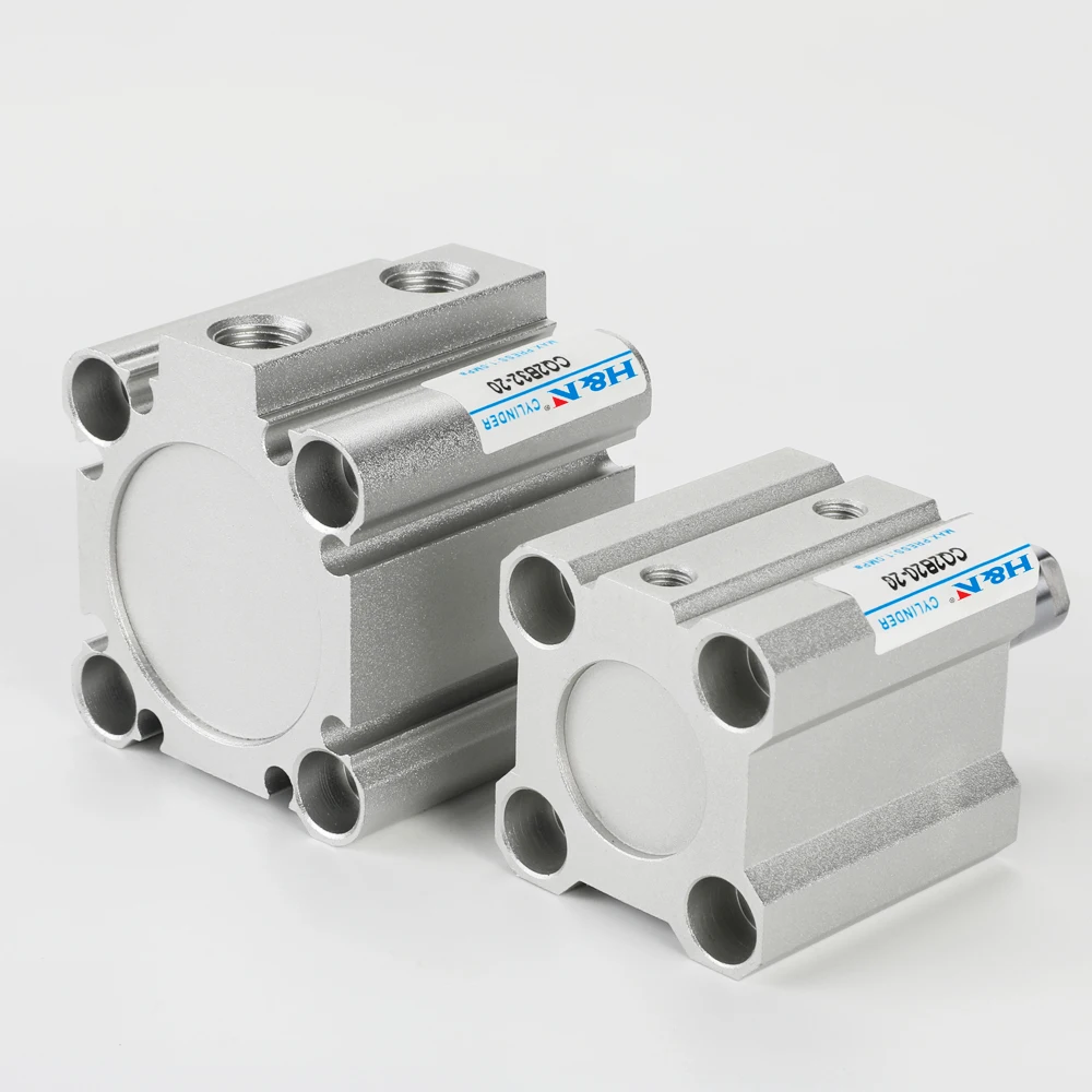 CQ2B/CDQ2B/CQSB Series Mini thin compact pneumatic cylinder standard type double acting single rod compact air cylinder