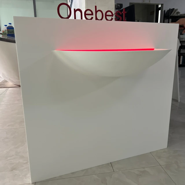 Remote Control Led Natural Stone Bathroom Vanity Luxury Oval Shape Portable Basin Sink Wash Hand