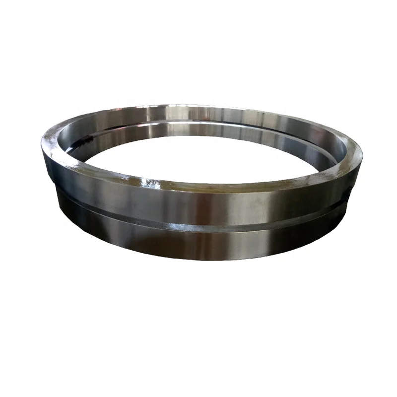 AISI 4340 Seamless Customized Hot Rolled Steel Large Forged Ring
