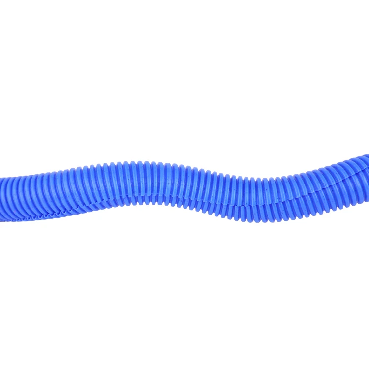 Flexible polyethylene pipe blue corrugated pipe hose pipe