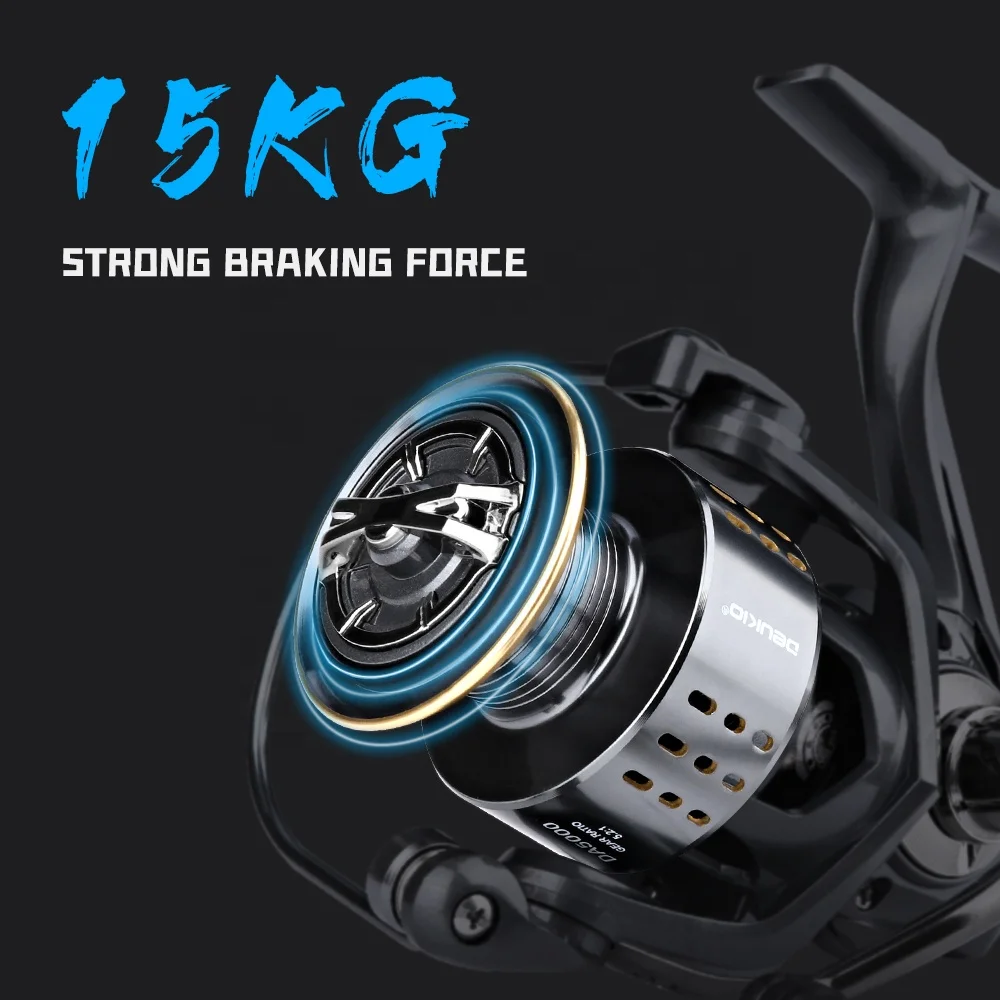 KALIOU Factory Wholesale Salt water Spinning Reel DA Pesca Carrete De Pesca Pancing Outdoor Spinning Fishing Reel