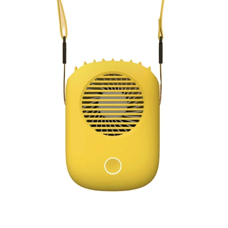 iMato Portable Children Mini Fan Cute Design Neck Fan USB Rechargeable Mini Fan For Travel Outdoor