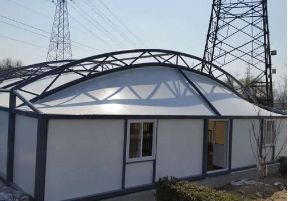 Sedimentation Tank Odor Collection Hood Biochemical Tank Treating Pond Cover Reaction Tank Treating Pond Cover