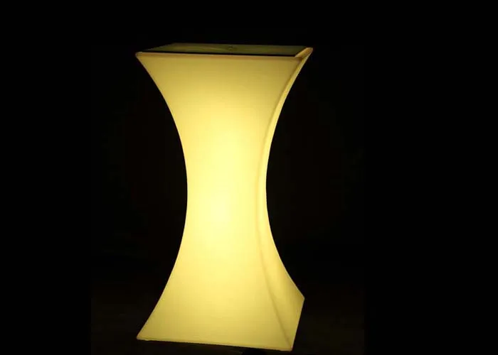 High Bar Table Party Illuminated Led Cocktail Table For Events