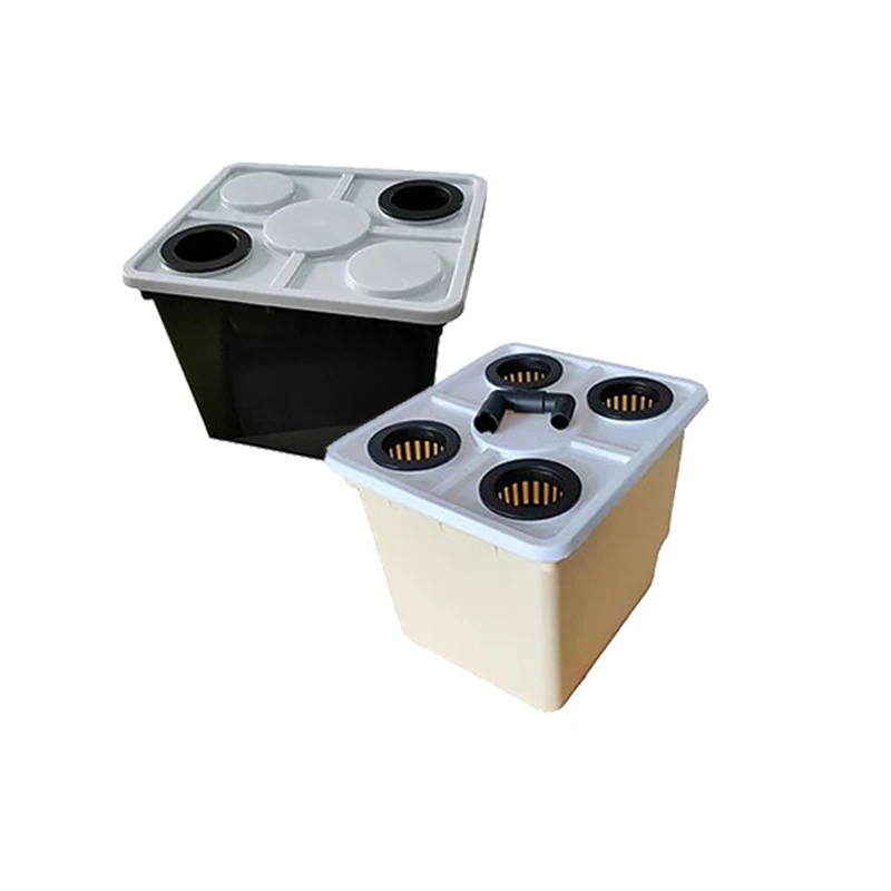 Netherlands Barrel Vegetables  Greenhouse Plastic Growth Planter Hydroleca Clay Ball Hydroponic Bucket Plants Growing Container