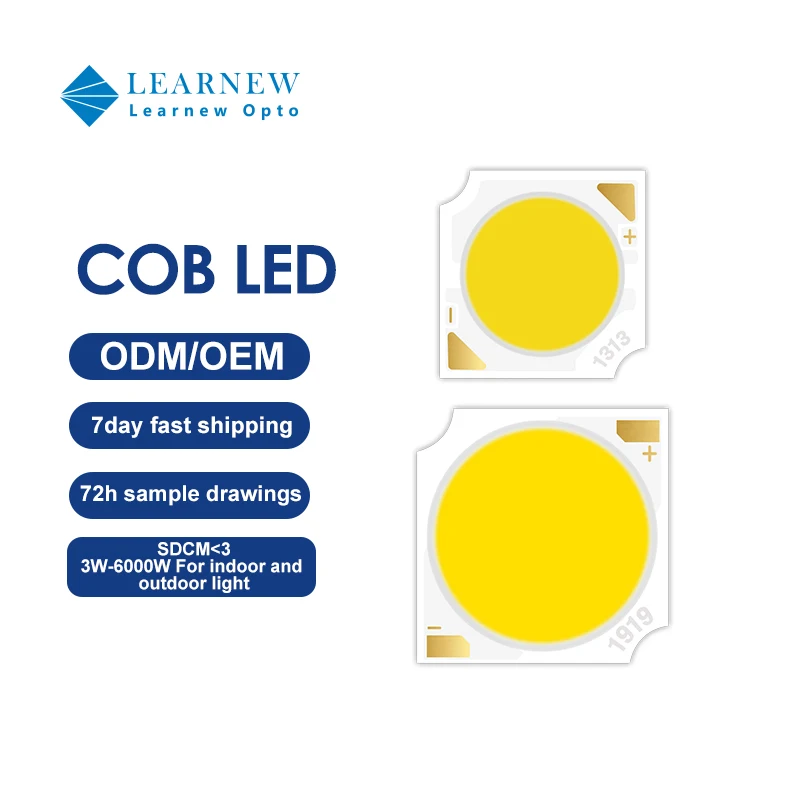 Wholesale China Factory 2011 series COB LED chip 3w 15w 20w 120-140lm/w 2700-6500K With Best-selling custom