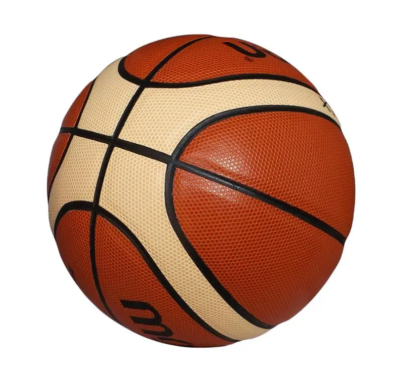 Customized basketball printed own pattern design basketball logo colors basketball