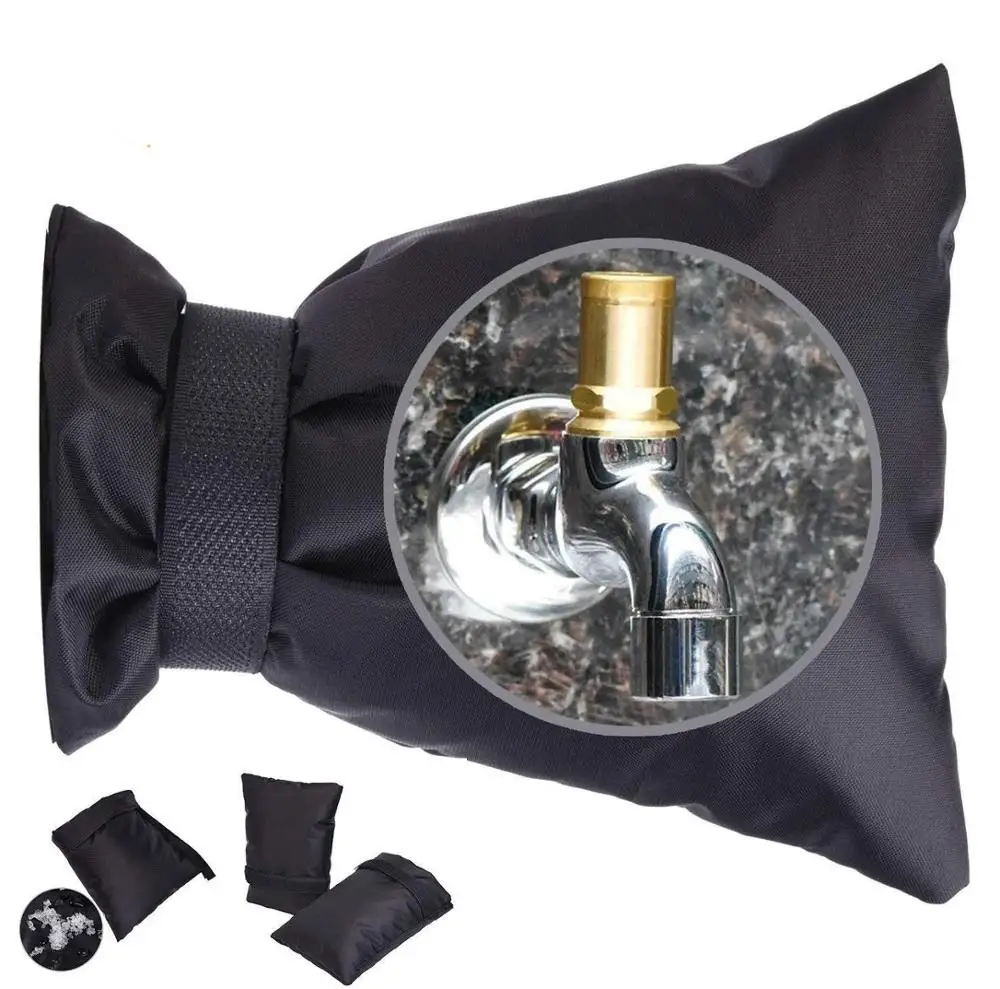 Enlarge Outdoor Faucet Cover for Winter Faucet Protector Fit for Wall Faucets Outside Waterproof Insulated Spigot Cover