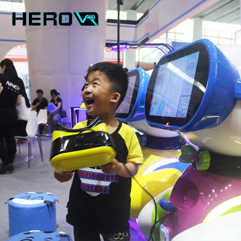 HEROVR Amusement Park Virtual Reality Kids Vr Children Games Machine Commercial Coin Operated Machines